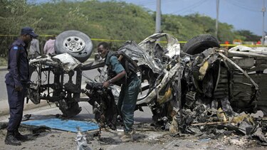 Trece muertos en dos ataques cerca de oficina de la ONU en Somalia