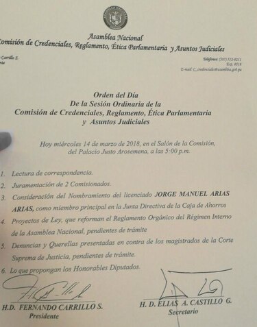 La nueva Comisión de Credenciales celebra su primera reunión