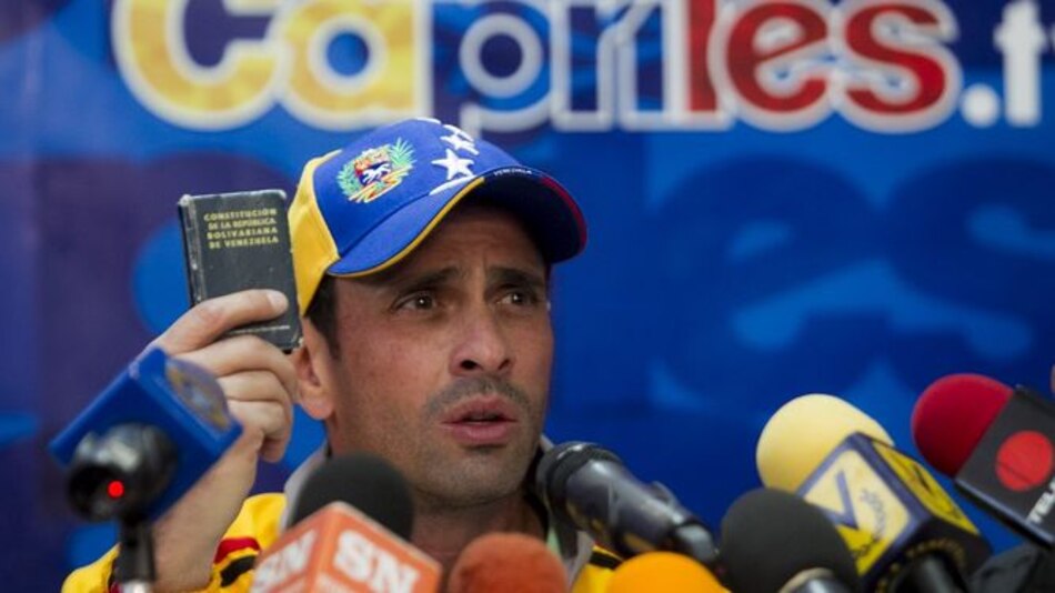 Henrique Capriles llama a nuevas movilizaciones en Venezuela