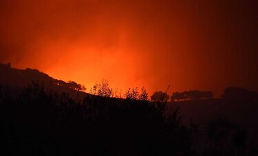 Cuarto día de incendios fuera de control en California