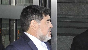 Maradona se negó a declarar ante la policía tras discusión en un hotel