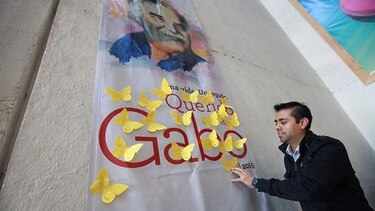 Mariposas amarillas toman las redes sociales para recordar a García Márquez