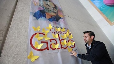 Mariposas amarillas toman las redes sociales para recordar a García Márquez