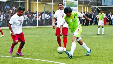 Evo Morales fue la atracción