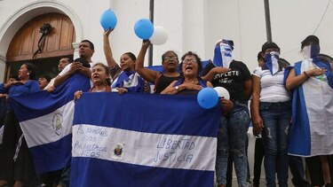 Denuncian 'asedio' de la Policía a opositores liberados en Nicaragua