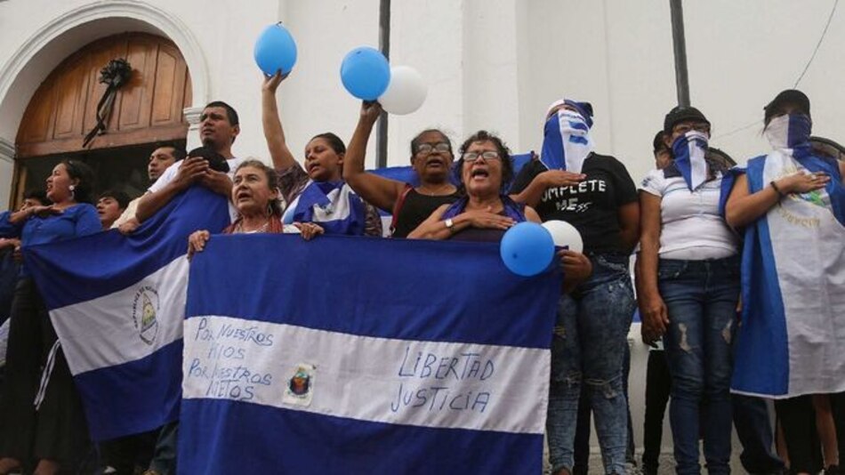Denuncian 'asedio' de la Policía a opositores liberados en Nicaragua