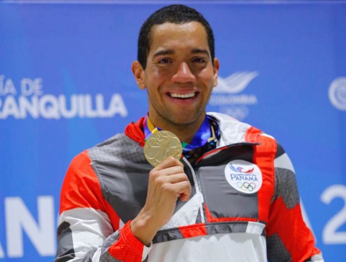 Edgar Crespo y el oro.