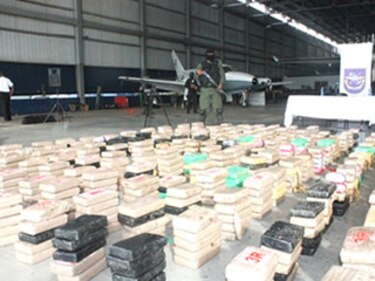 En noviembre se incautan de 1.8 toneladas de cocaína