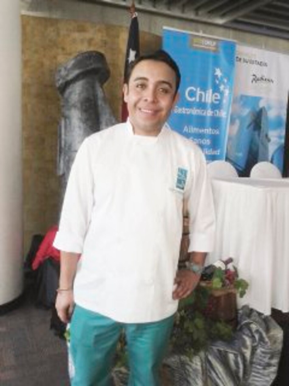 Gómez y su placer por cocinar