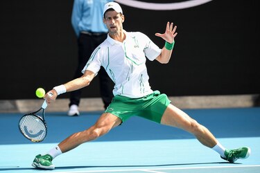Djokovic se pasea, Federer sufre y Serena dice adiós en el Abierto de Australia