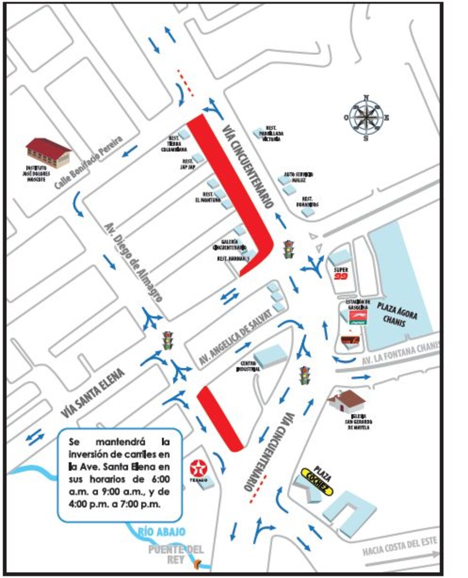Por mejoramiento vial en Chanis cerrarán un tramo de la vía Cincuentenario