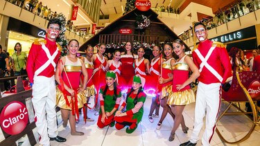 Claro celebra la llegada de la Navidad