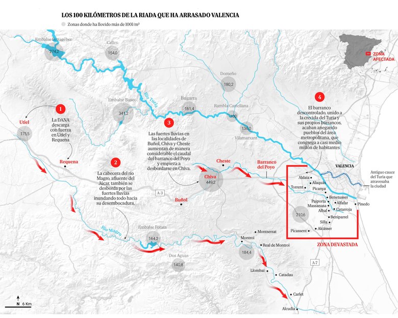 El jefe de la UME apunta a la responsabilidad de la Generalitat: ‘No podíamos entrar sin su autorización’