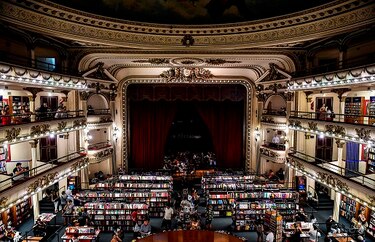 Majestuosa librería de Buenos Aries escogida como la más bella por la revista National Geographic
