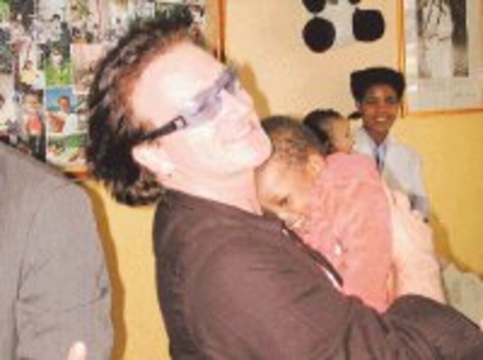 Bono el músico, no el activista