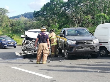 Se accidenta cardenal José Luis Lacunza cuando regresaba de gira comunitaria de trabajo en Tolé