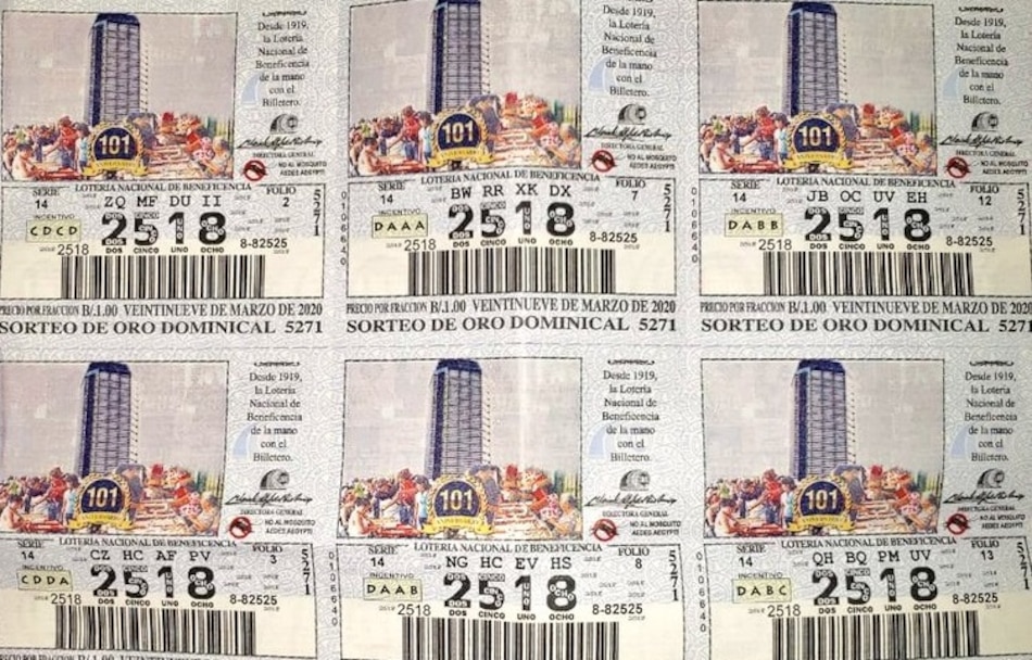 Chances y billetes que circulan a partir de este lunes corresponden al sorteo del domingo 29 de marzo