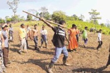 Imágenes Una mañana en el gran evento ngöbe