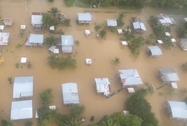 Sube a 5 el número de muertos en Panamá debido a la tormenta tropical