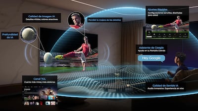 Los televisores SQD-Mini LED de TCL llevan la emoción del fútbol mundial a otro nivel de imagen