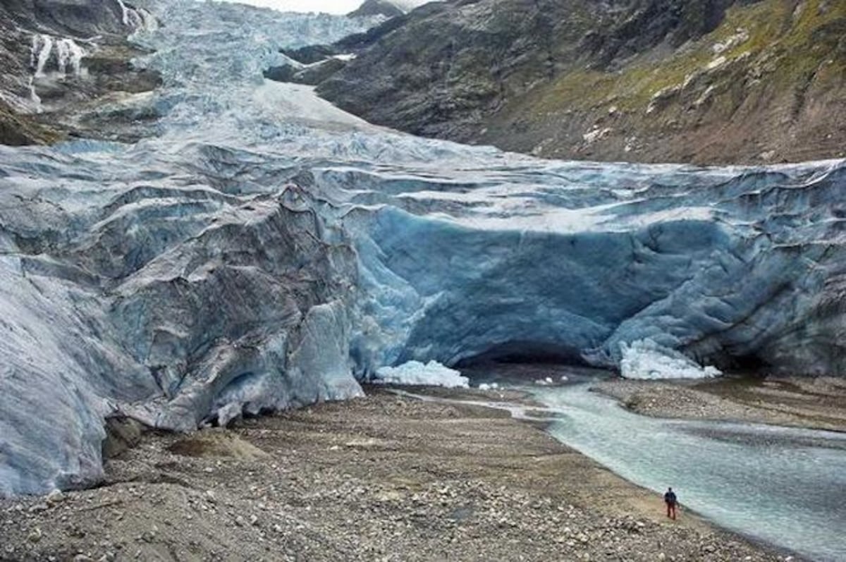 Con fotografías muestran derretimiento de glaciares