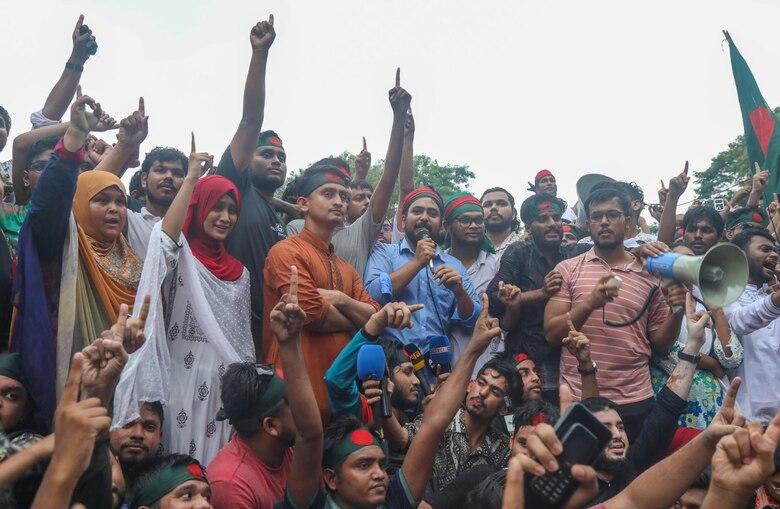 Los acontecimientos que llevaron al colapso del Gobierno de Sheikh Hasina en Bangladés