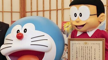 El gato cósmico Doraemon sigue conquistando las pantallas 35 años después
