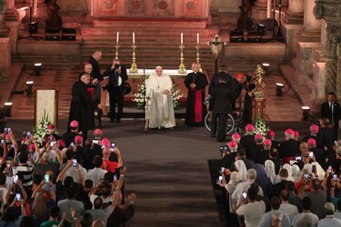 JMJ: jóvenes se vuelcan a las calles para saludar al papa Francisco