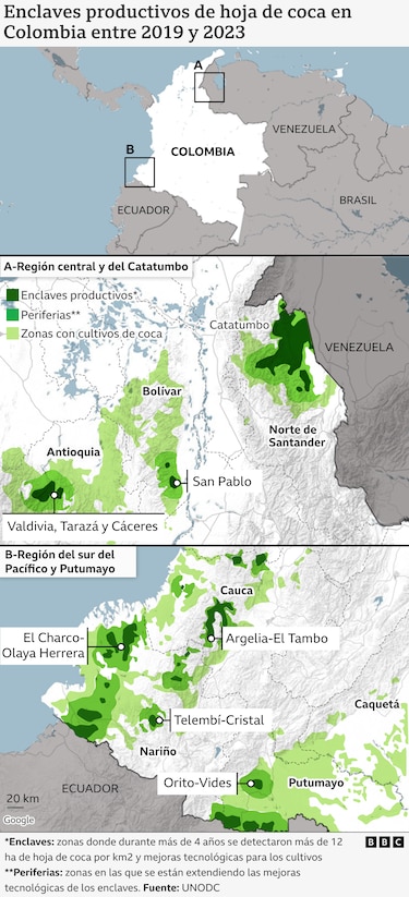 La carrera tecnológica de los narcos en Colombia para que el negocio de la cocaína sea más rentable
