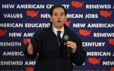 Marco Rubio, asediado en debate republicano tras subir en sondeos