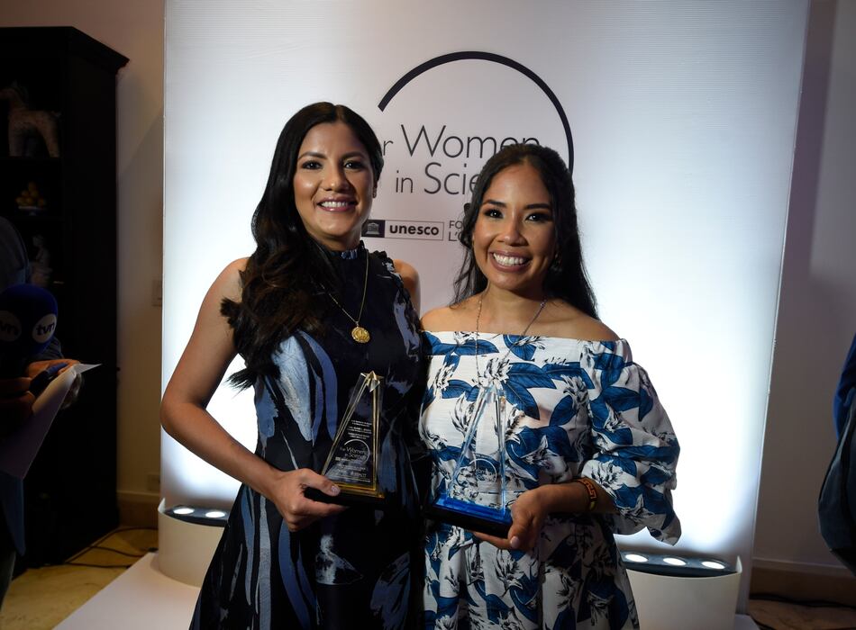 Dos científicas de la UTP ganan el premio nacional L’Oréal–Unesco 2022