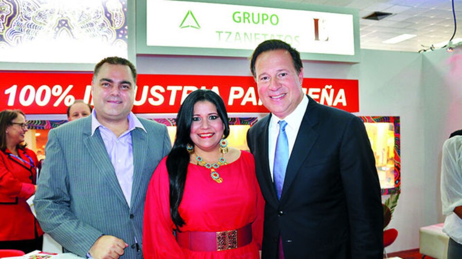 Tzanetatos estuvo presente en Expocomer