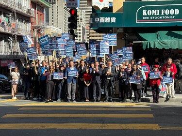 Un heredero de la empresa Levi Strauss es elegido alcalde de San Francisco, Estados Unidos