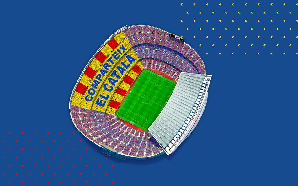 El Barça desplegará el domingo un mosaico en defensa de la lengua catalana
