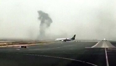 Un avión de Emirates sufre un accidente al aterrizar en Dubai
