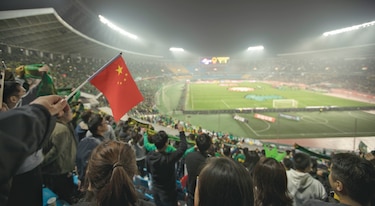 Fútbol silencioso, pero con pasión oriental