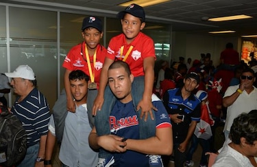 Llegaron los campeones a Panamá