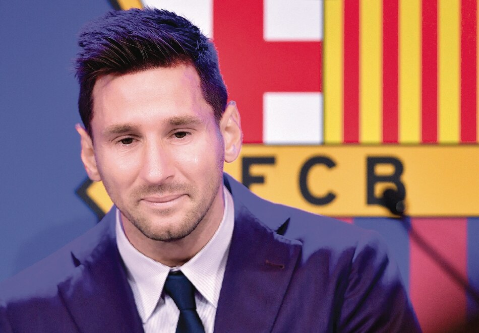 Lionel Messi y las lágrimas de un adiós inesperado