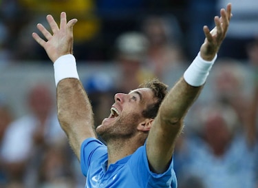 Del Potro elimina a Nadal y avanza a la final