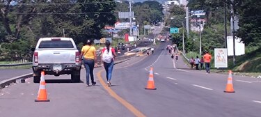 Se mantienen los cierres de vía en Chiriquí y Santiago
