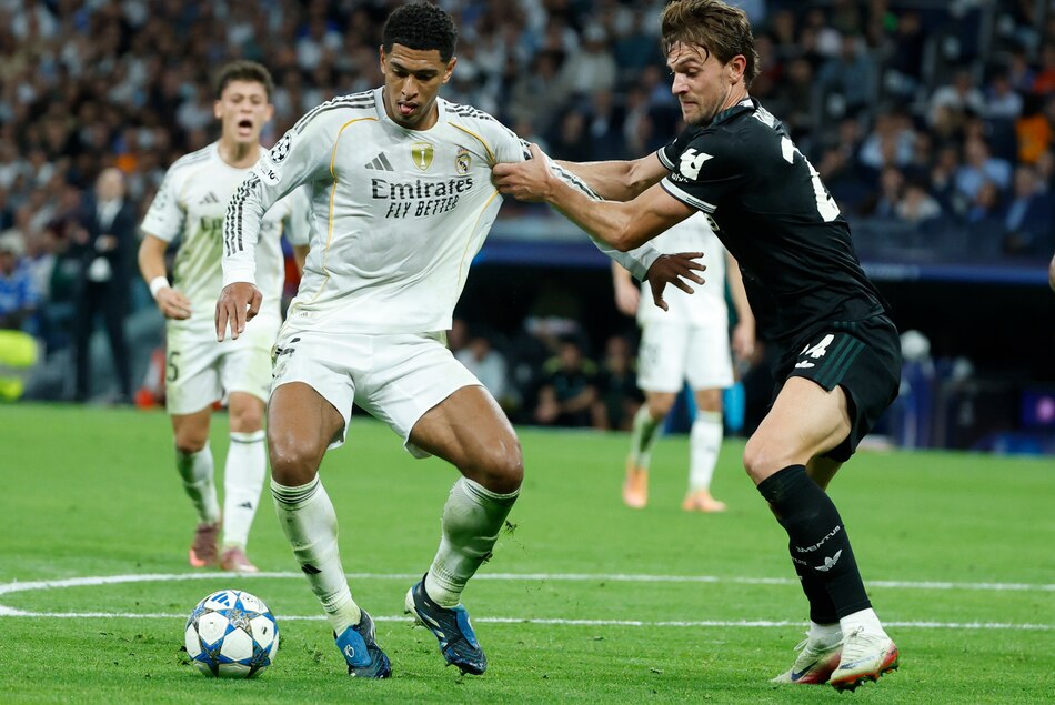 Bellingham marcó y el Real Madrid venció a la Juventus