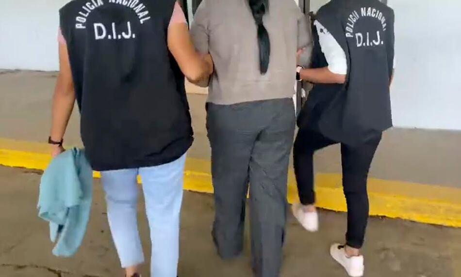 Detienen a la exdefensora del Pueblo, Patria Portugal, quien fue condenada por peculado