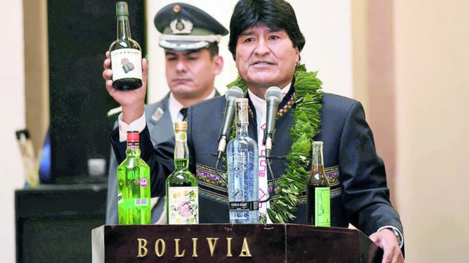 Ley amplía cultivos de coca en Bolivia