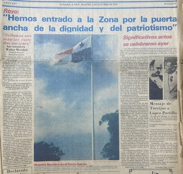 ¿Por qué hay una bandera en la cima del Cerro Ancón?