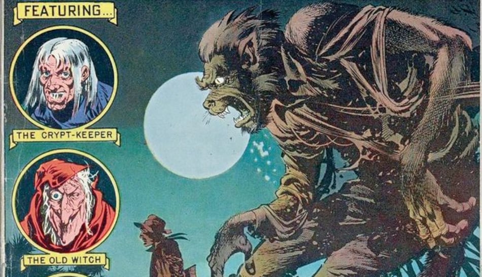 La historia detrás de los cómics de terror