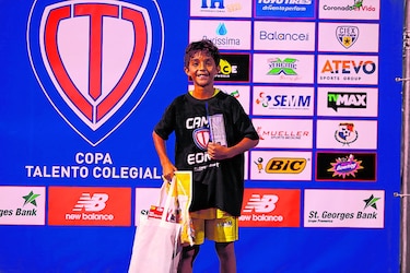 Talentos valiosos en el fútbol intercolegial