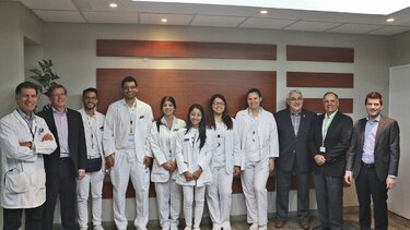 CMP da la bienvenida al primer grupo de estudiantes de la Universidad Nacional