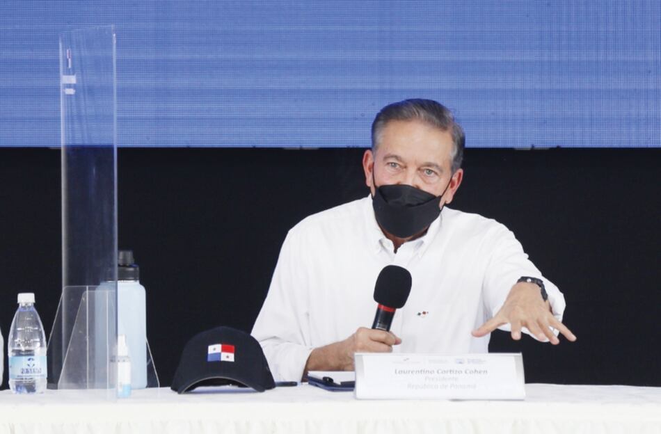 El primer viaje del presidente Cortizo en medio de la pandemia