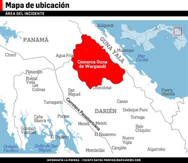 Asesinato de familia en comarca Wargandí fue para robarles 3 mil dólares, celulares y armas de cacería