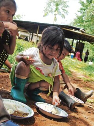 Pobreza y desnutrición, de la mano